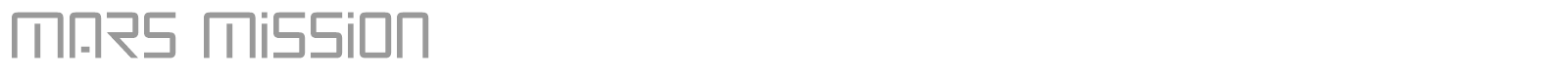 Mars Mission font preview
